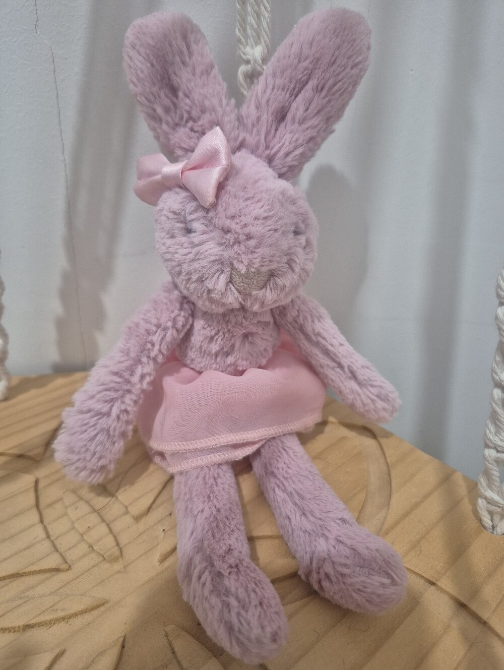 Jellycat Tutu Lulu Pink Bunny Rabbit Dress 11" Plush Stuffed Animal